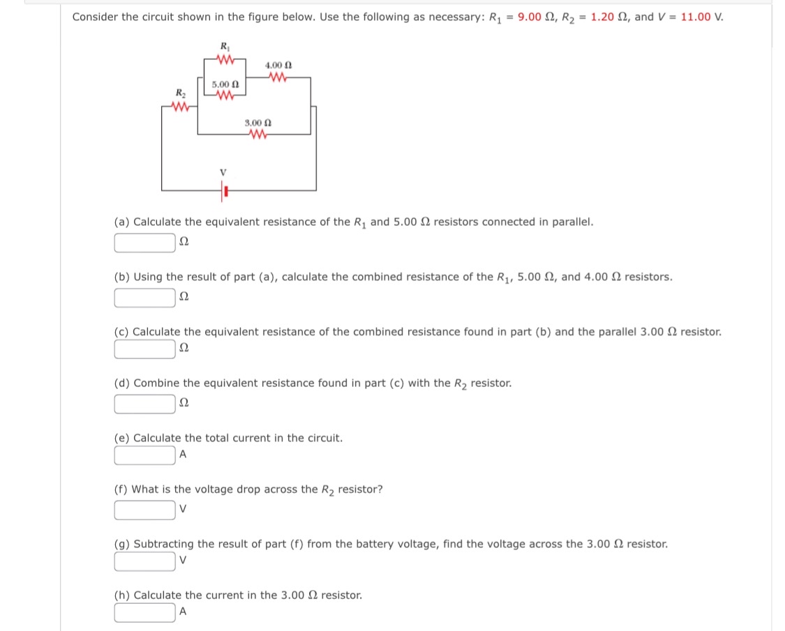 Solved Consider the circuit shown in the figure below. Use | Chegg.com