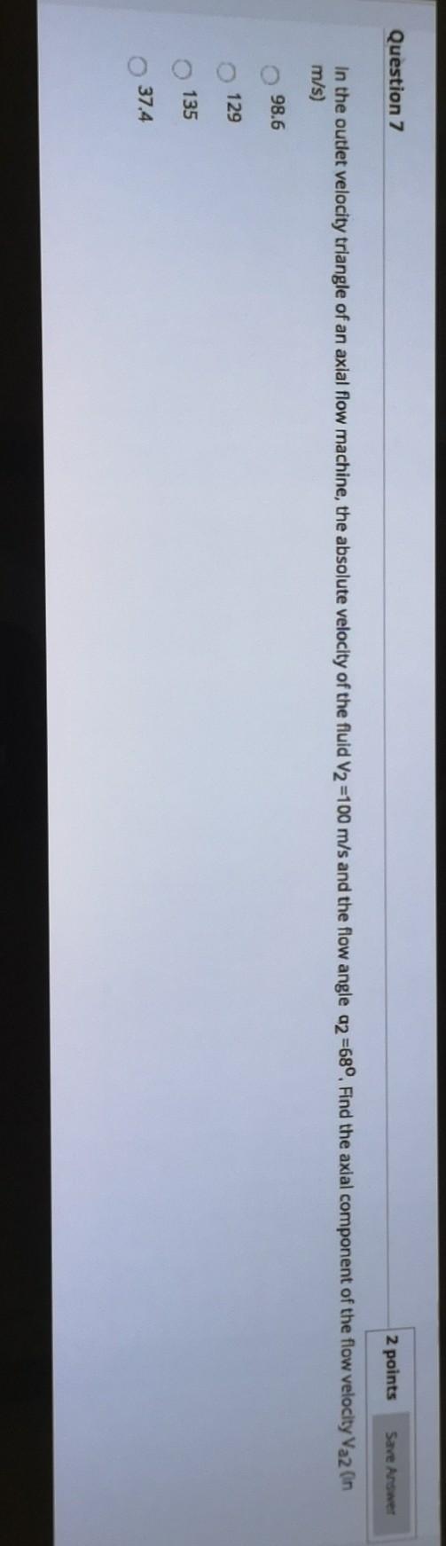 Solved Question 7 2 points Save Answer In the outlet | Chegg.com
