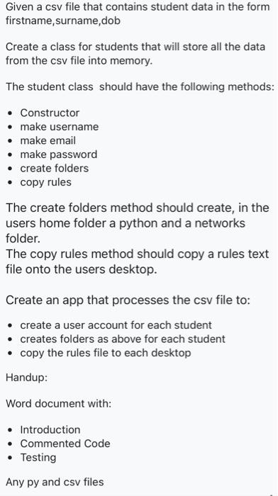 Solved subject: object-oriented programming Write the code | Chegg.com