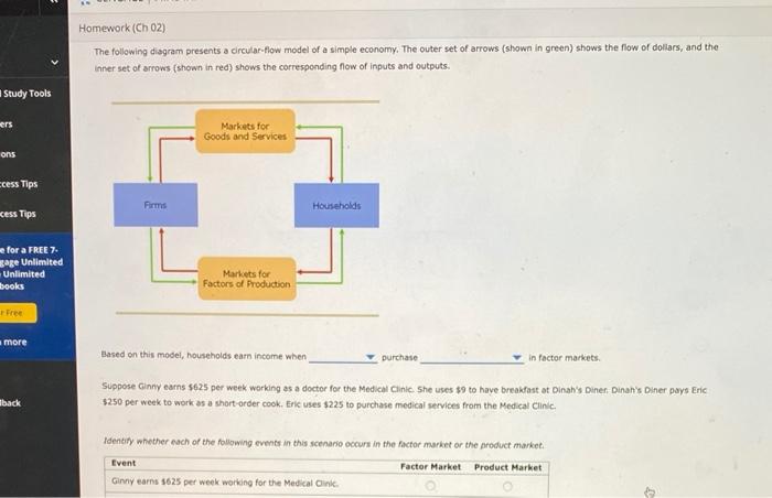 Solved Homework (Ch 02) The Following Diagram Presents A | Chegg.com