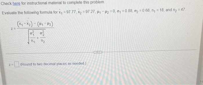 Solved Evaluate the following formula for | Chegg.com