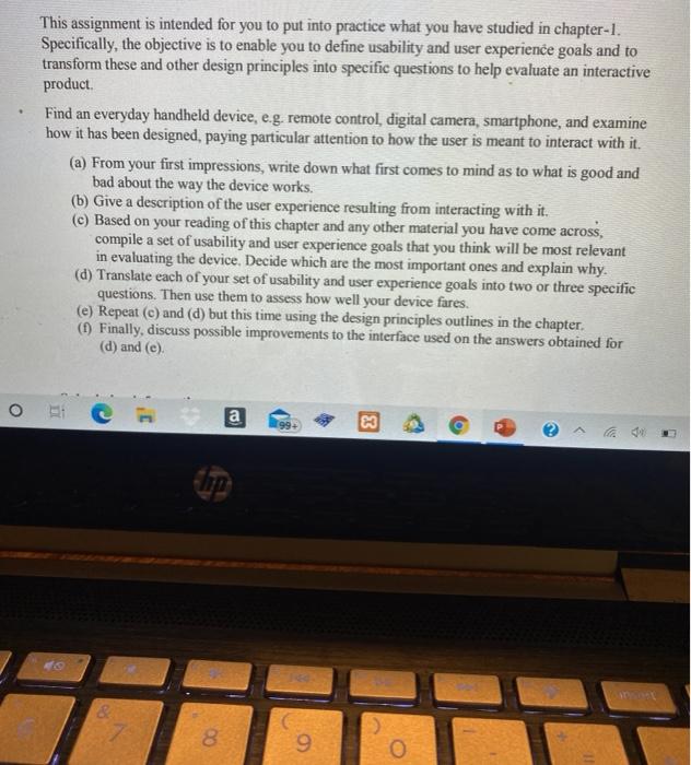 Solved This assignment is intended for you to put into | Chegg.com
