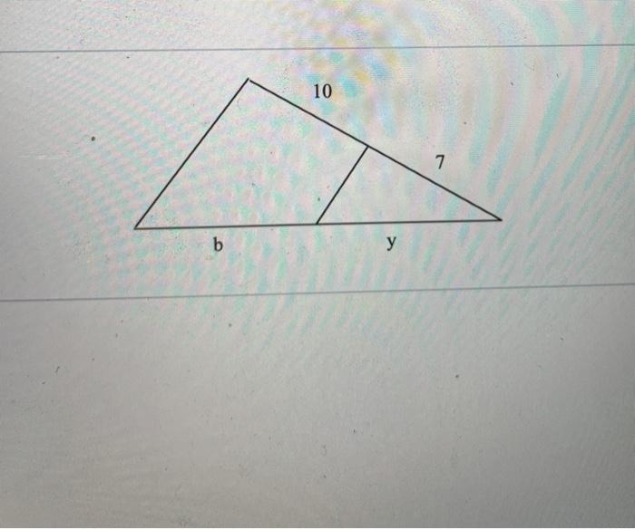 Solved In The Diagram, To The Right, у B 7 10 Complete The | Chegg.com