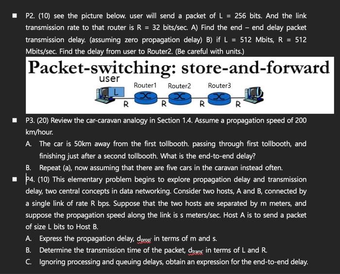 Solved P2. (10) see the picture below. user will send a