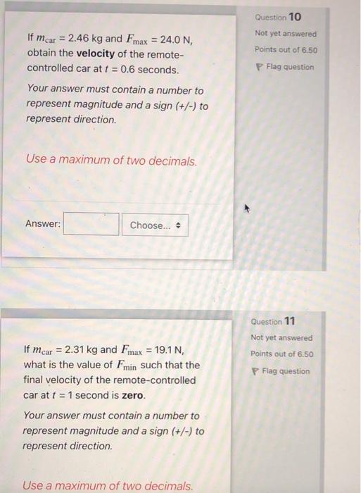 Solved The next 2 questions refer to following situation: A | Chegg.com