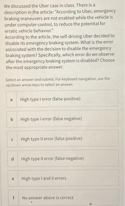 Solved We discussed the Uber case in class. There is a  Chegg.com