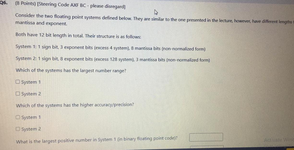 Solved Which of the systems has the largest number range? | Chegg.com