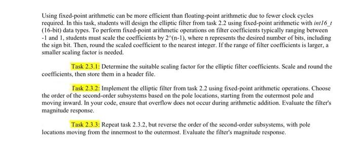 solved-using-fixed-point-arithmetic-can-be-more-efficient-chegg