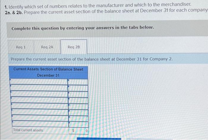 Solved 1. Identify which set of numbers relates to the | Chegg.com