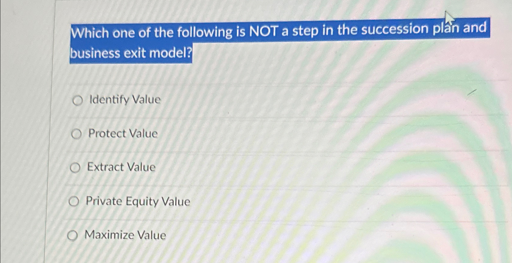 Solved Which one of the following is NOT a step in the | Chegg.com