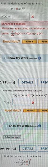 solved-find-the-derivative-of-the-function-y-8xe-hax-v-x-chegg