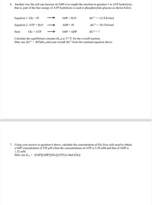 Solved Calculate The Equilibrium Constant Keq At C For Chegg Com