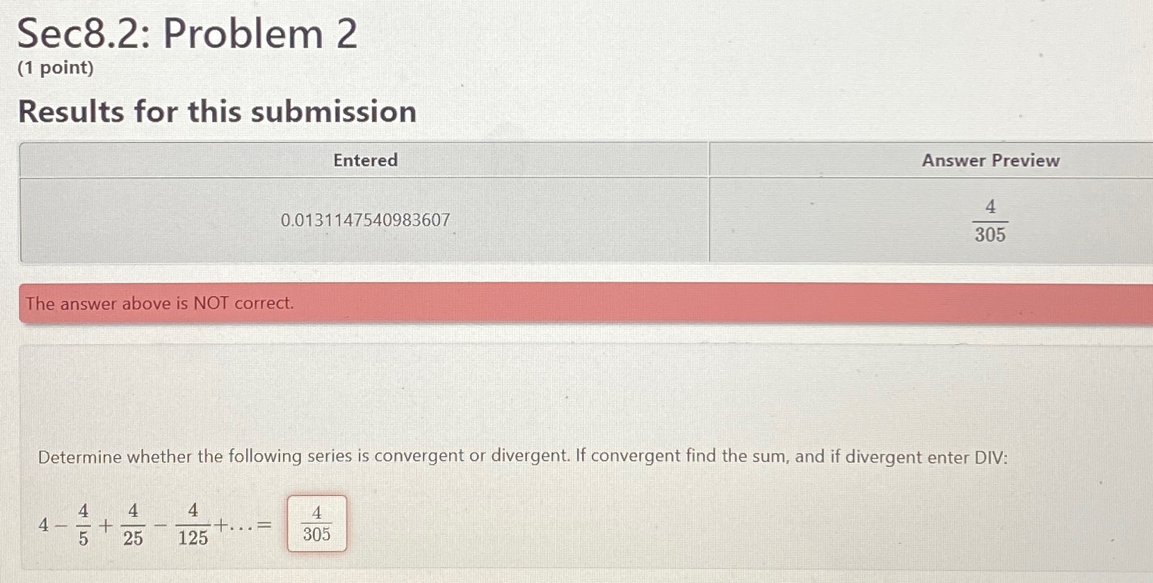 Solved I got the answer wrong pls help. | Chegg.com