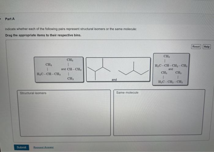 Solved - Part A Indicate whether each of the following pairs | Chegg.com