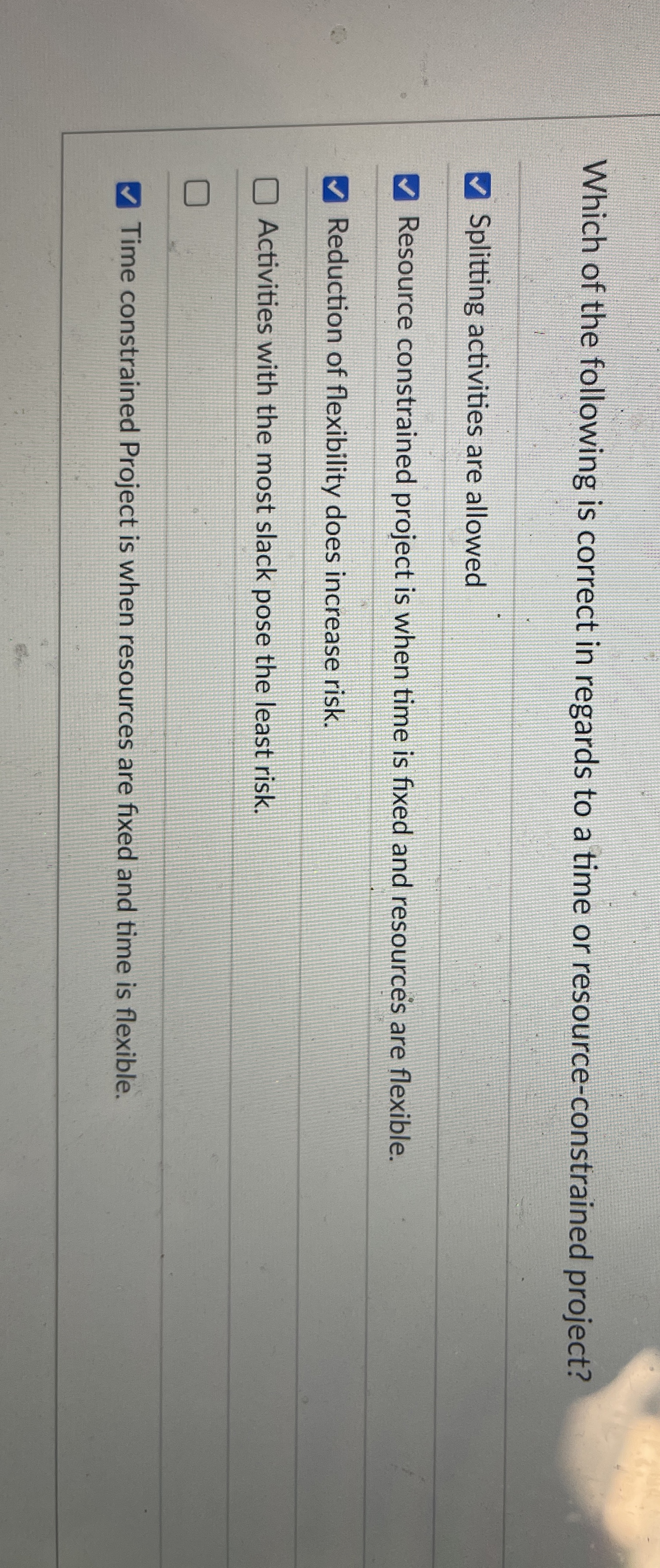 Solved Which of the following is correct in regards to a | Chegg.com