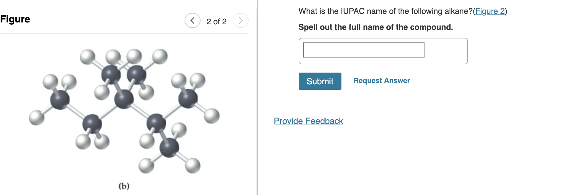 Solved What is the IUPAC name of the following alkane? | Chegg.com