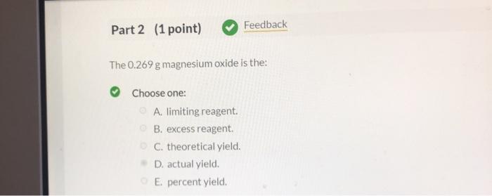 Solved 11 Question (4 points) See page 306 A0.241 g piece of | Chegg.com