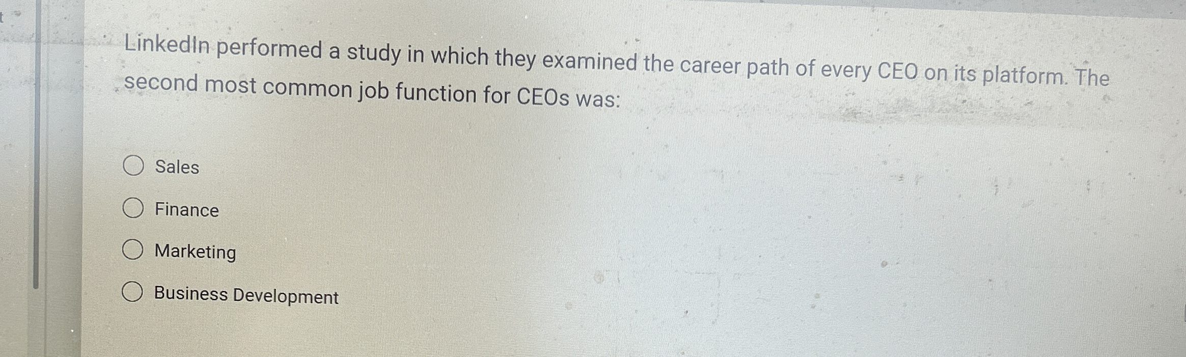 Solved Linkedin performed a study in which they examined the | Chegg.com
