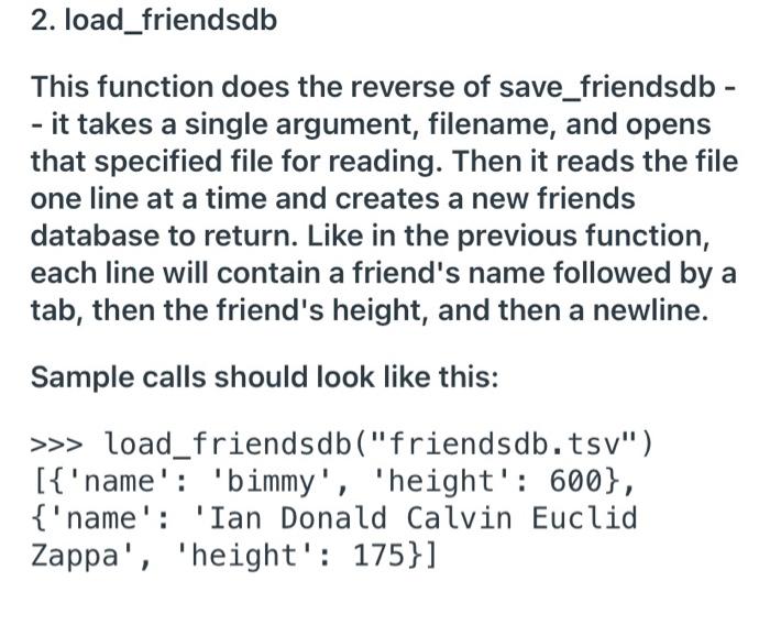 Solved what to actually do For this program, we will write | Chegg.com