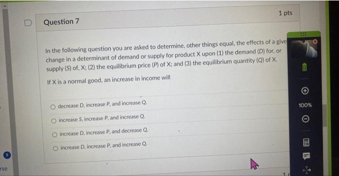 Solved In the following question you are asked to determine, | Chegg.com