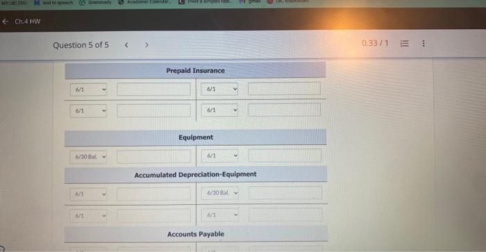 Solved b) post adjusting entries to the ledger accounts | Chegg.com