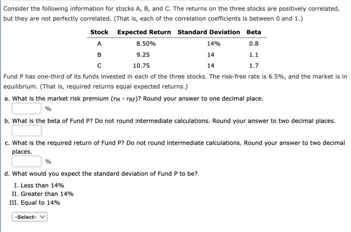 Solved Suppose rRF=5%,rm=10%, and bi=1.6. a. What is ri, the | Chegg.com