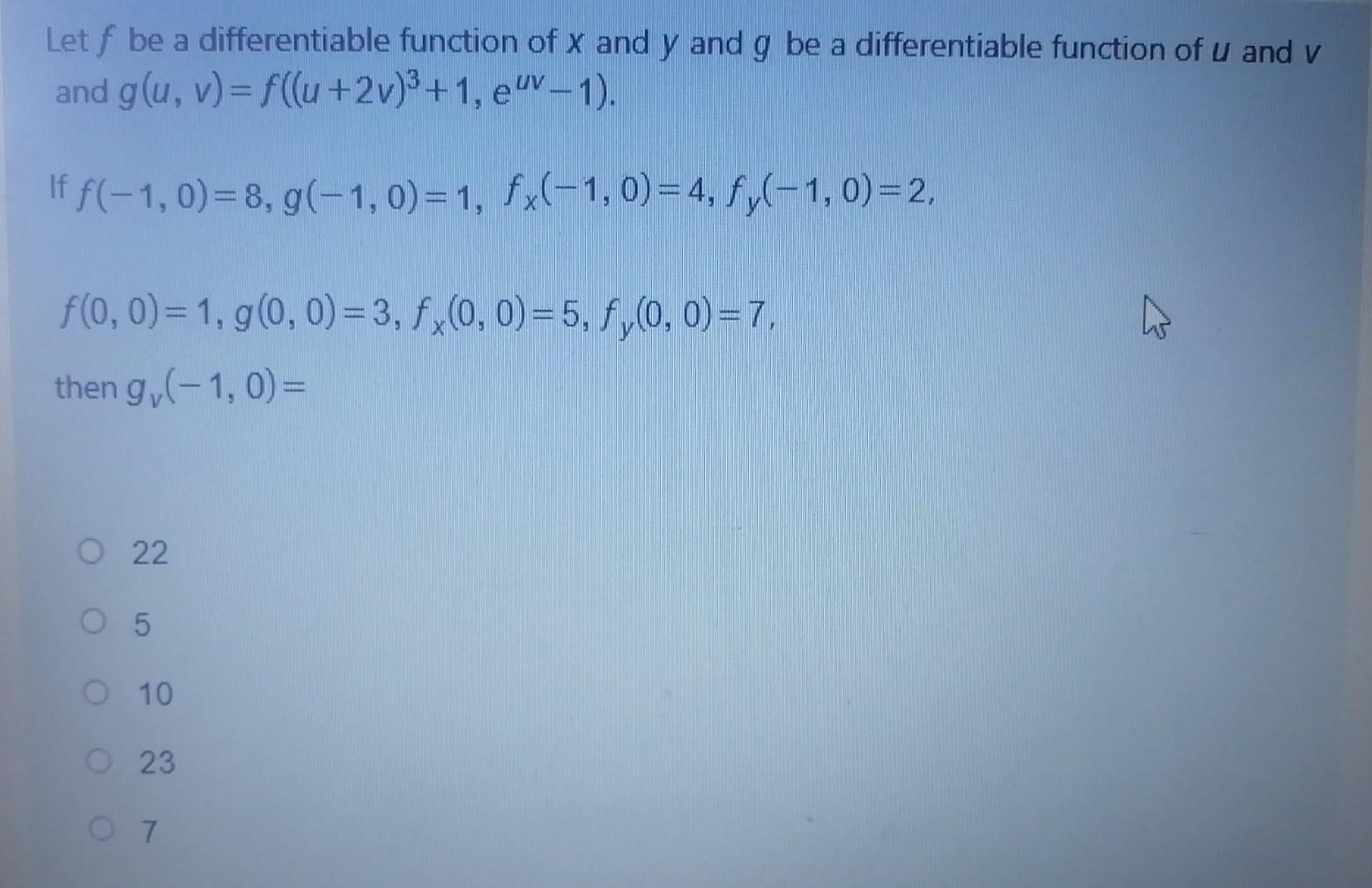 Solved Let F Be A Differentiable Function Of X And Y And Chegg Com