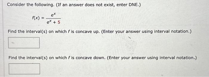 Solved Consider The Following. (If An Answer Does Not Exist, | Chegg.com