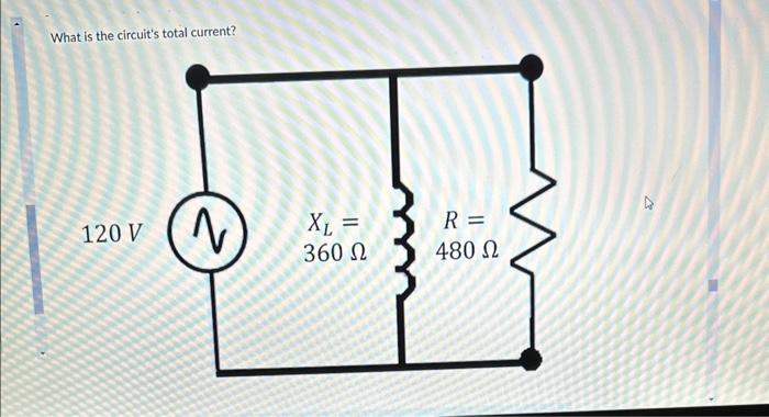 Solved What is the circuit's total current? | Chegg.com
