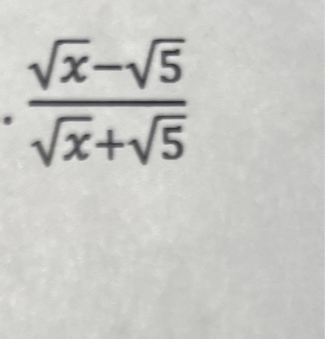 x 2 = sqrt 5x 5