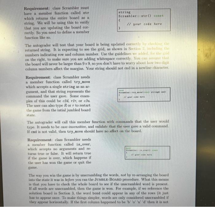 Solved 1. Introduction We will write is presrats that plays | Chegg.com