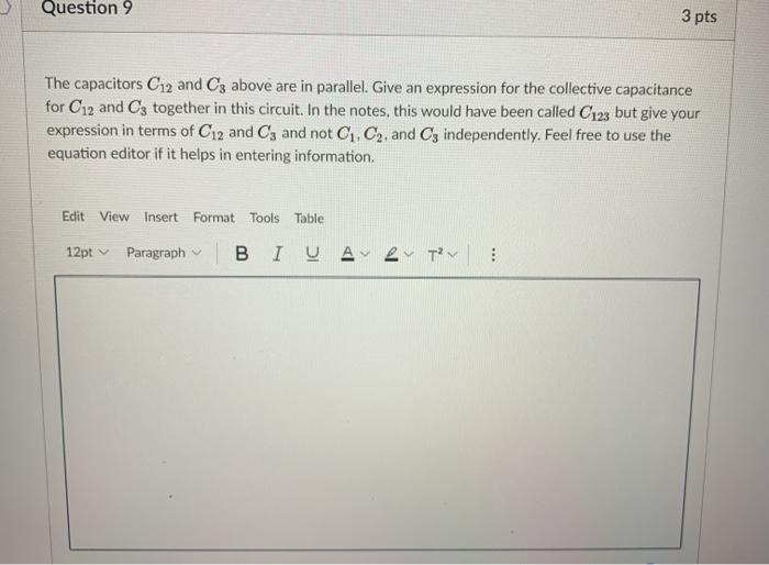 Solved Question 7 5 pts Use the picture, variables, and | Chegg.com