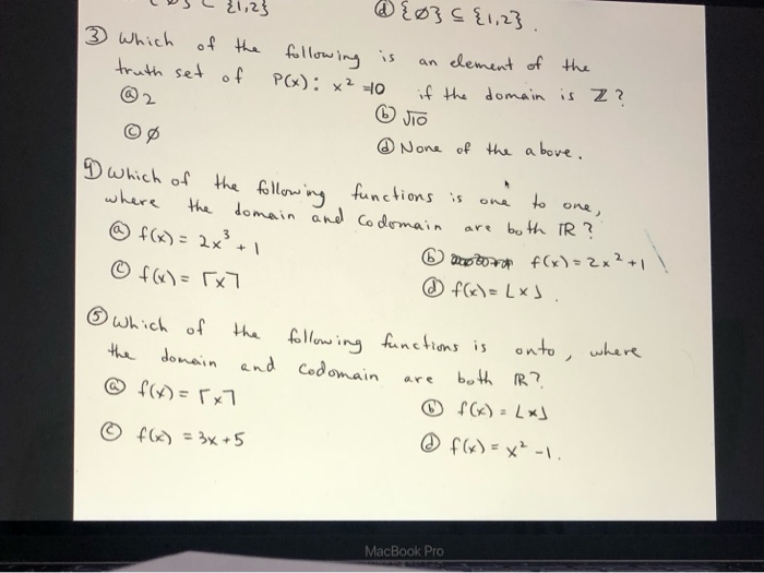 Solved Sl 1 2 O 1 2 3 Which Of The Following Is A Chegg Com