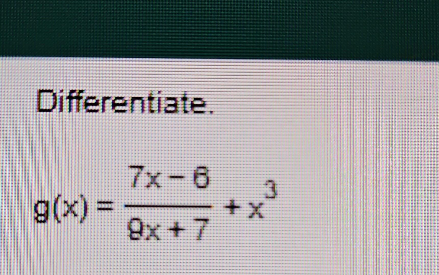 differentiate-g-x-9x-77x-6-x3-chegg