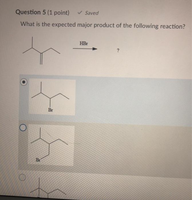 Solved Question 5 (1 point) Saved What is the expected major | Chegg.com
