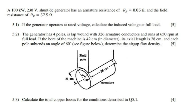 Armature Resistance in DC Generators