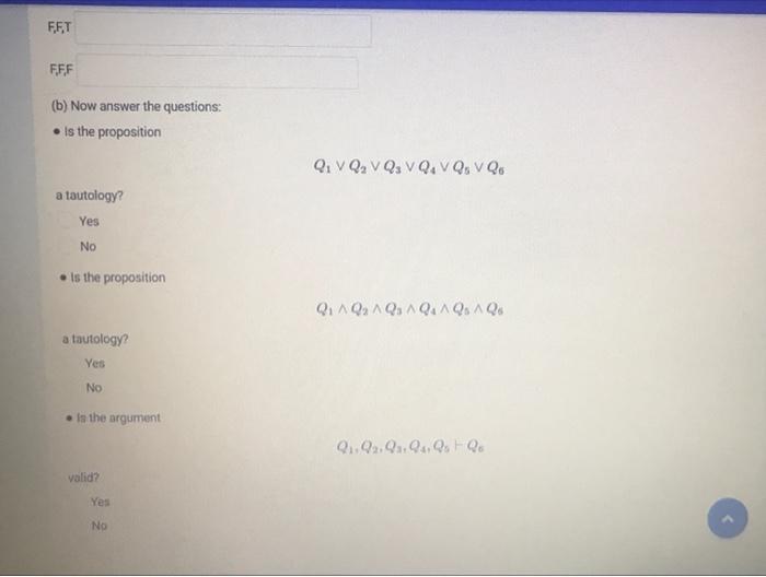 Solved Consider The Propositions B = Y(«V-); P = 1(--). (a) | Chegg.com