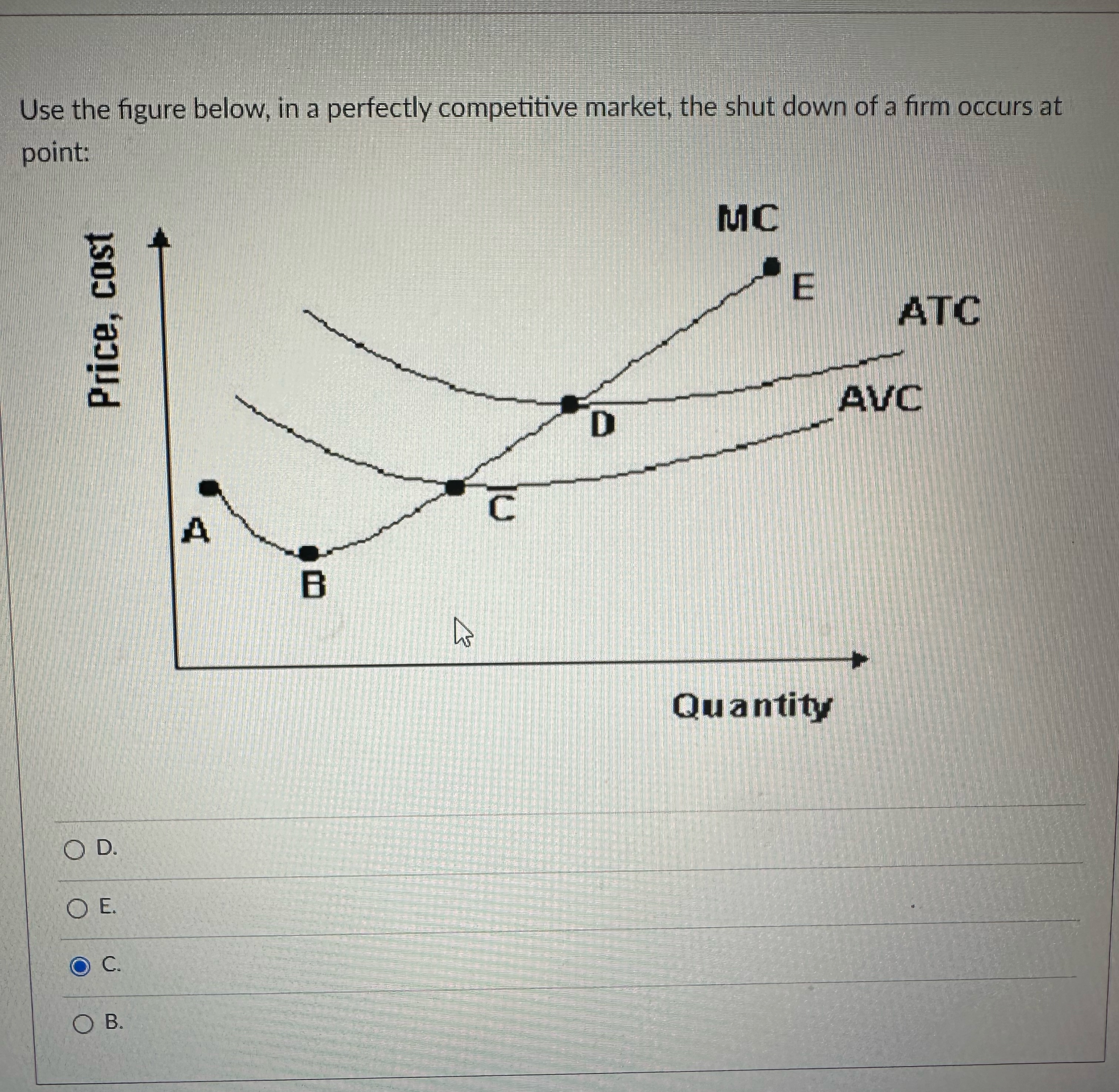 Solved Use the figure below, in a perfectly competitive | Chegg.com