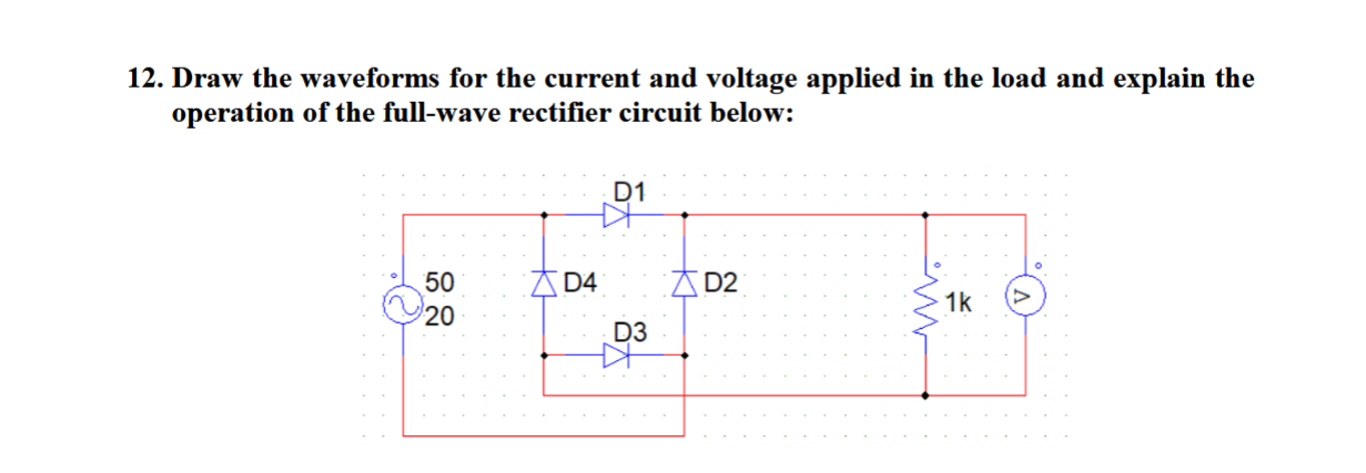 Solved Ask a question...Draw the waveforms for the current | Chegg.com