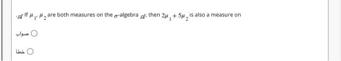 Solved ' of If μ1,μ2 are both measures on the σ-algebra ω, | Chegg.com