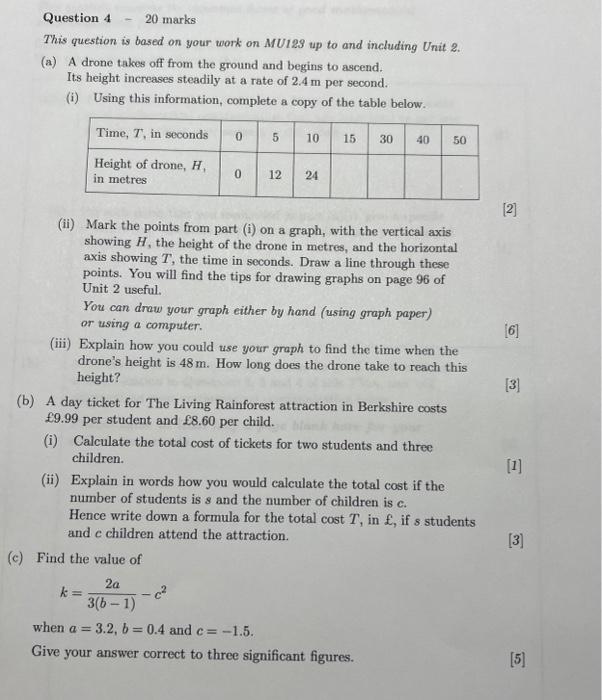 Solved Question 4 - 20 marks This question is based on your | Chegg.com