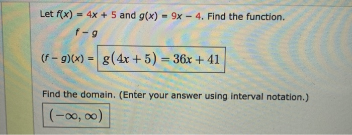 Solved The equation defines a one-to-one function f. f(x) | Chegg.com