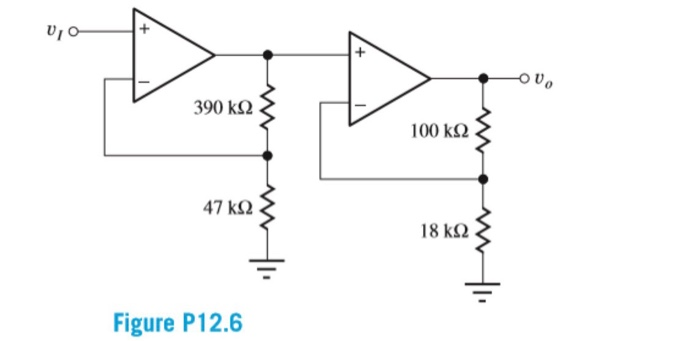 Solved 5. Cascaded Amplifier Problems. Figures P12.3, P12.5, | Chegg.com