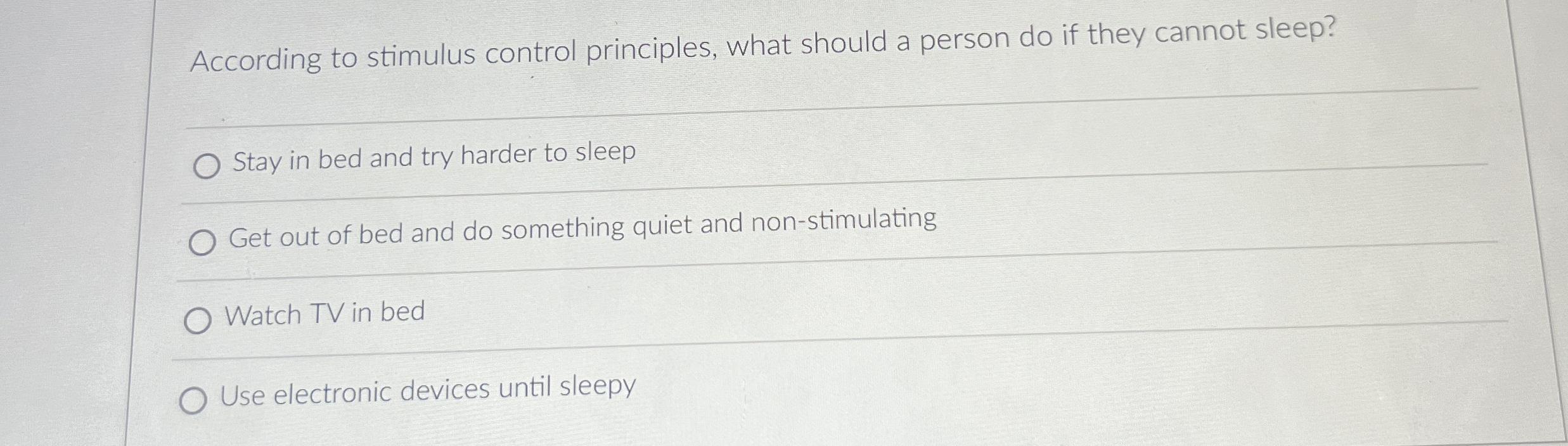 Solved According to stimulus control principles, what should | Chegg.com