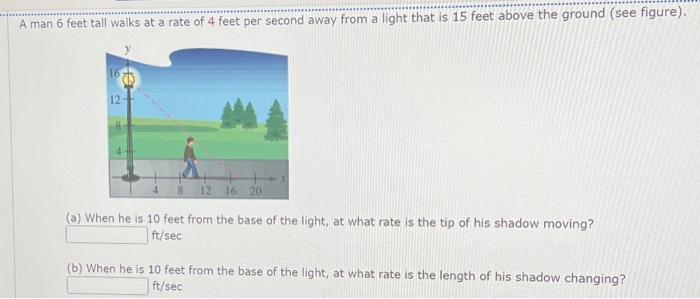 A 6 feet tall man sees an apple on the ground, 6 √3 feet away