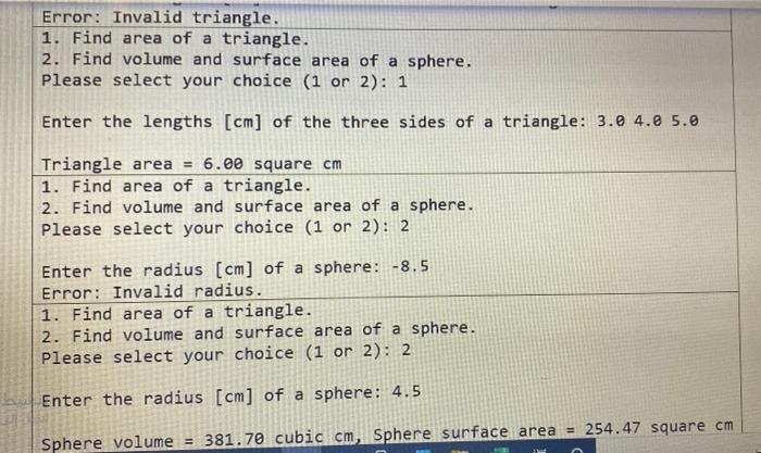 Solved • Exercise #1 Write an interactive program that | Chegg.com