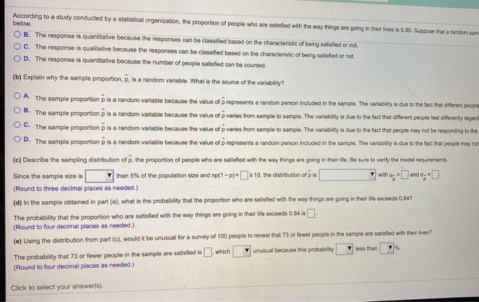 Solved Question Help According to a study conducted by a | Chegg.com