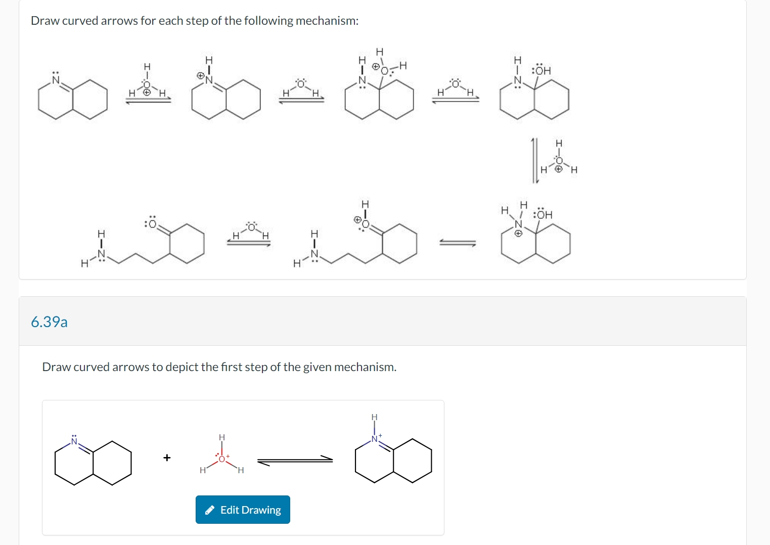 Solved Draw curved arrows for each step of the following | Chegg.com