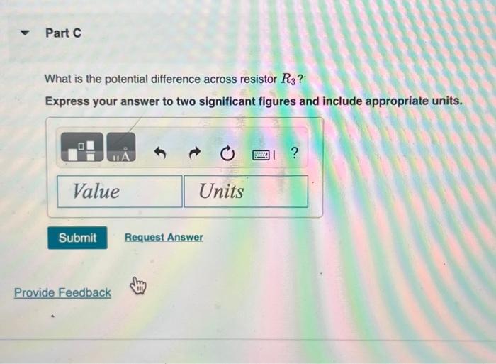 Solved What is the potential difference across resistor R1 ? | Chegg.com