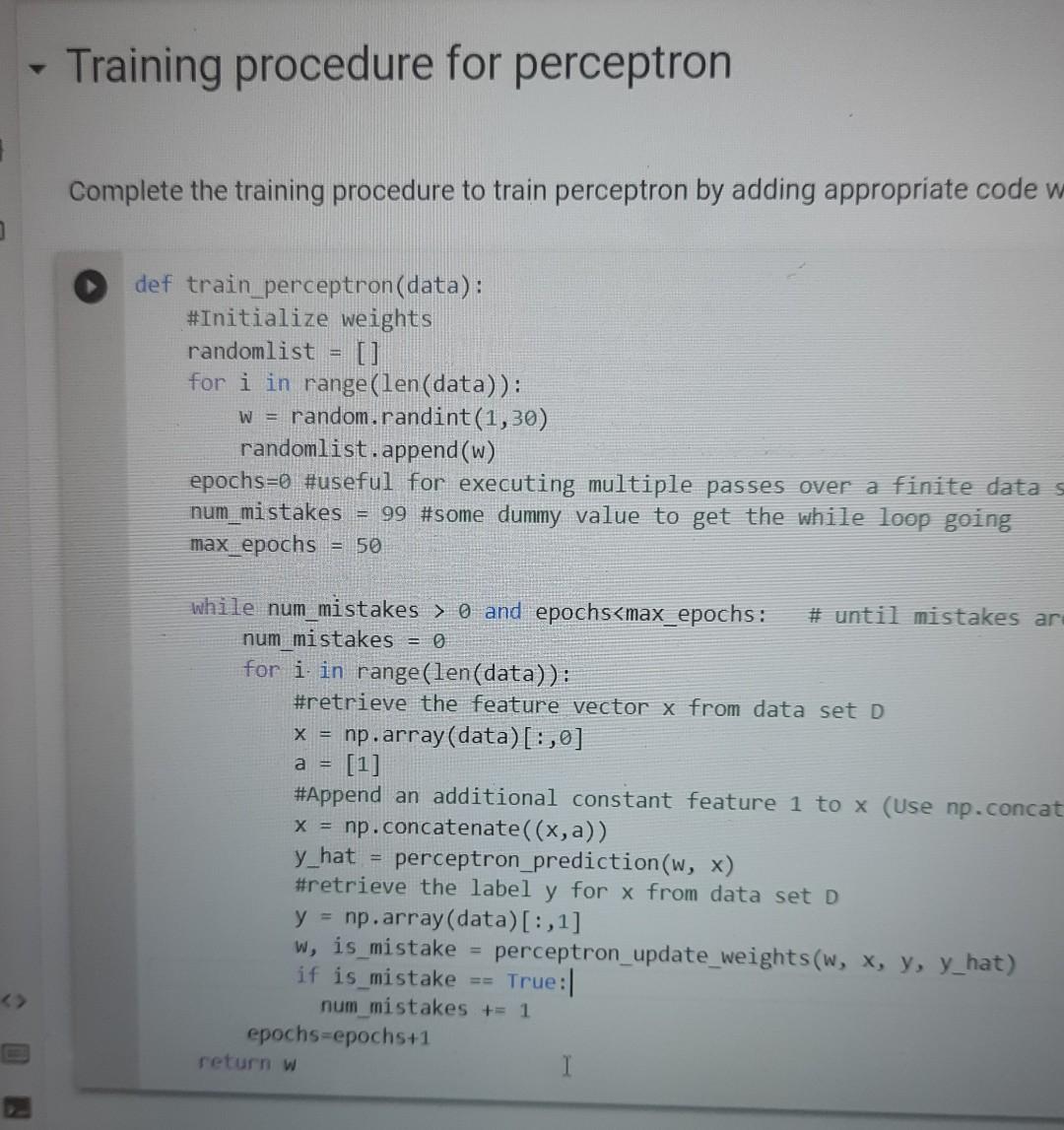 Solved data is 20 2d array give python code for this | Chegg.com